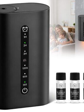 Smart Plug-in Scent Diffuser Set, Waterless Scent Diffusers Home, Cold Air Mist,